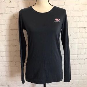 Whale logo graphic tee shirt